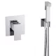 Arezzo design Cubefield falsík alatti bidé csaptelep kézizuhannyal, fényes króm AR-4407CR
