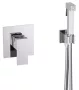 Arezzo design Cubefield falsík alatti bidé csaptelep kézizuhannyal, fényes króm AR-4407CR