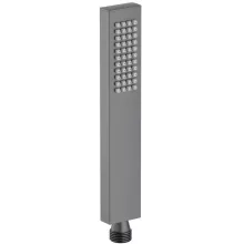 Arezzo design Cubefield 1 funkciós kézizuhany, gun metal kivitelben