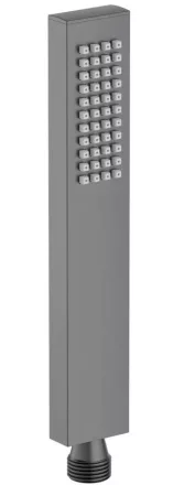 Arezzo design Cubefield 1 funkciós kézizuhany, gun metal kivitelben