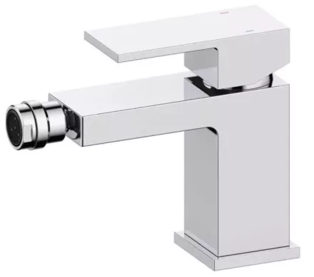 Arezzo design Cubefield szögletes bidé csaptelep, fényes króm AR-4411CR