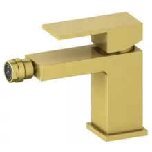   Arezzo design Cubefield szögletes bidé csaptelep, szálcsiszolt arany AR-4411G