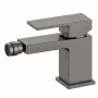 Arezzo design Cubefield bidé csaptelep, gun metal kivitelben