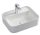 Arezzo design Fresno porcelán mosdótál 51x40 cm csaplyukkal, fényes fehér AR-453