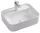 Arezzo design Fresno porcelán mosdótál 51x40 cm csaplyukkal, fényes fehér AR-453