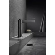 Arezzo design Elegant mosdócsaptelep, gun metal AR-5095GM
