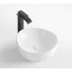 Arezzo design Omaha porcelán 40x40 cm mosdótál, fényes fehér AR-596