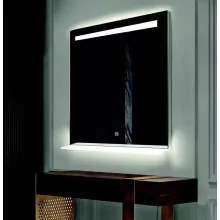   Arezzo design LED okos tükör 60x80 cm, Bluetooth hangszoróval AR-6080