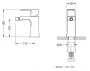 Arezzo design Wakefield bidé csaptelep AR-7023