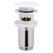 Arezzo design click-clack lefolyó, fehér AR-726W