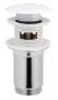 Arezzo design click-clack lefolyó, fehér AR-726W