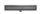 Arezzo design 2in1 800 mm rozsdamentes acél folyóka, gun metal kivitelben