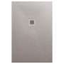 Arezzo design SOLIDSoft szögletes zuhanytálca 100x80 cm lefolyóval, beton AR-80100C
