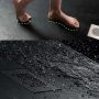 Arezzo design SOLIDSoft szögletes zuhanytálca 100x80 cm lefolyóval, beton AR-80100C