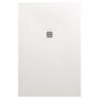 Arezzo design SOLIDSoft szögletes zuhanytálca 100x80 cm lefolyóval, fehér AR-80100W