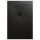 Arezzo design SOLIDSoft zuhanytálca 160x80 cm, lefolyóval, fekete AR-80160B