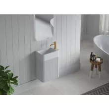 Arezzo design Sorella alsószekrény 1 ajtóval 45x27 cm, matt fehér kivitelben