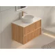 Arezzo design Savona alsószekrény 2 fiókkal 79x45 cm, tölgy kivitelben