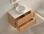 Arezzo design Savona alsószekrény 2 fiókkal 79x45 cm, tölgy kivitelben