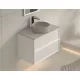 Arezzo design Savona alsószekrény 2 fiókkal 79x45 cm, matt fehér kivitelben
