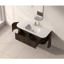 Arezzo design Sierra 120 cm-es alsószekrény 1 fiók, 2 ajtó, dió kivitelben