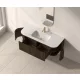 Arezzo design Sierra 120 cm-es alsószekrény 1 fiók, 2 ajtó, dió kivitelben