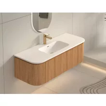 Arezzo design Sierra alsószekrény fiókkal és 2 ajtóval 120x46 cm, tölgy kivitelben