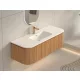 Arezzo design Sierra alsószekrény fiókkal és 2 ajtóval 120x46 cm, tölgy kivitelben
