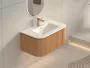 Arezzo design Sierra alsószekrény fiókkal és 2 ajtóval 79x45 cm, tölgy kivitelben