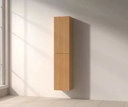 Arezzo design Sierra fali 160x35 cm magas szekrény, tölgy kivitelben