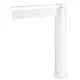 Arezzo design Elegant magasított mosdócsaptelep, matt fehér AR-8595MW