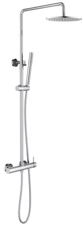 Arezzo design Astro egykaros zuhanyrendszer, króm AR-90064CR