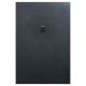Arezzo design SOLIDSoft szögletes zuhanytálca 100x90 cm lefolyóval, antracit AR-90100A