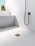 Arezzo design SOLIDSoft szögletes zuhanytálca 140x90 cm lefolyóval, fehér AR-90140W