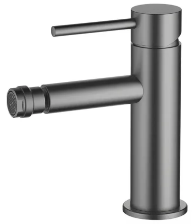 Arezzo design Astro bidé csaptelep, gun metal kivitelben
