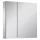 Arezzo design Basic tükrös szekrény 60 cm, 2 ajtóval AR-904653
