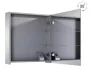 Arezzo design Medium tükrös szekrény 60 cm, Technobox-al, 1 ajtóval AR-904657