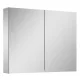 Arezzo design Medium tükrös szekrény 80 cm, Technobox-al, 2 ajtóval AR-904658