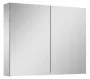 Arezzo design Medium tükrös szekrény 80 cm, Technobox-al, 2 ajtóval AR-904658