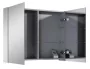 Arezzo design Medium tükrös szekrény 80 cm, Technobox-al, 2 ajtóval AR-904658