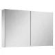 Arezzo design Medium tükrös szekrény 100 cm, Technobox-al, 2 ajtóval AR-904659
