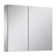 Arezzo design Basic tükrös szekrény 70 cm, 2 ajtóval AR-904661