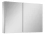 Arezzo design Basic tükrös szekrény 90 cm, 2 ajtóval AR-904662