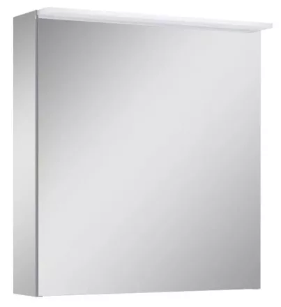 Arezzo design Premium tükrös szekrény 60 cm, Technobox+LED világítás, 1 ajtóval AR-904663