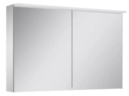 Arezzo design Premium tükrös szekrény 100 cm, Technobox+LED világítás, 2 ajtóval AR-904665