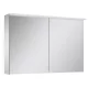 Arezzo design Premium tükrös szekrény 100 cm, Technobox+LED világítás, 2 ajtóval AR-904665