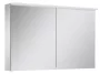 Arezzo design Premium tükrös szekrény 100 cm, Technobox+LED világítás, 2 ajtóval AR-904665