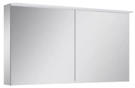 Arezzo design Premium tükrös szekrény 120 cm, Technobox+LED világítás, 2 ajtóval AR-904666