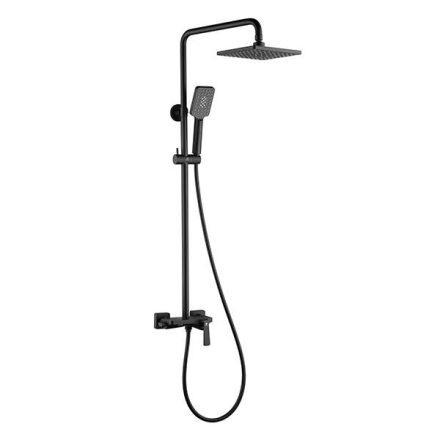 Arezzo design Rockfield zuhanyrendszer, fekete AR-9905BL