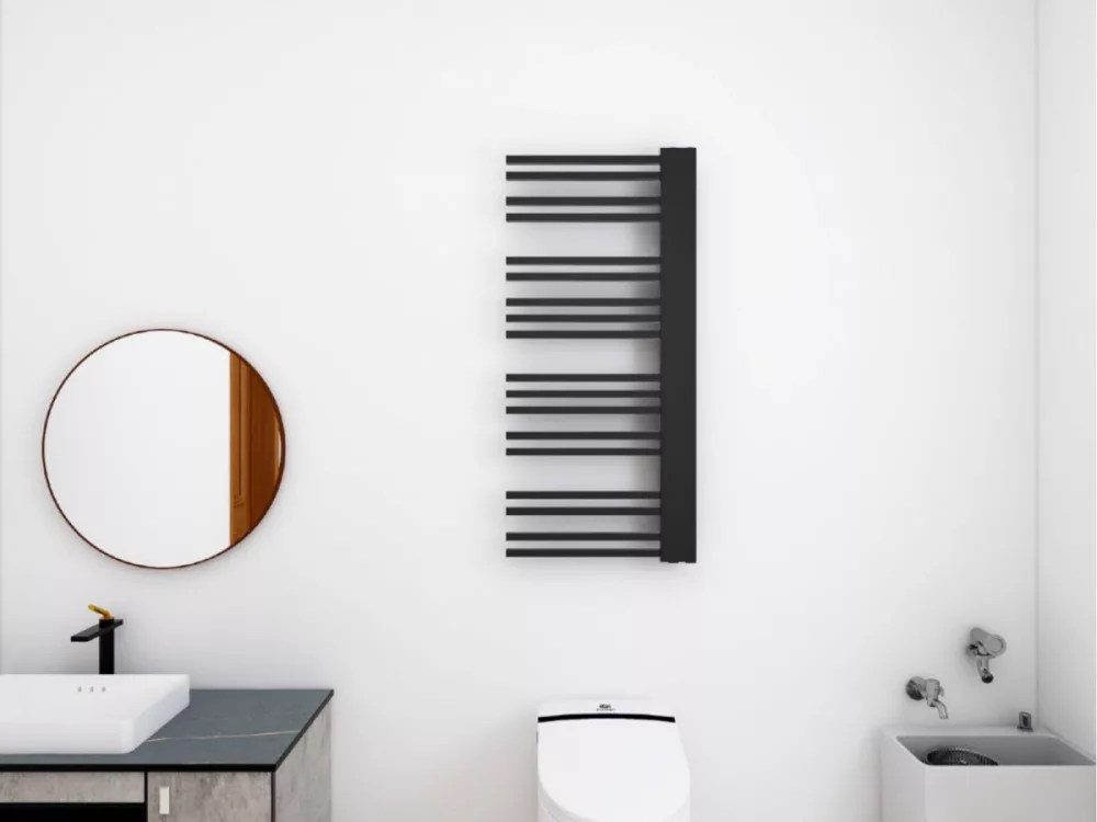Arezzo Design Radiator Arezzo design Blackline törölközőszárító radiátor 1200x502 m
